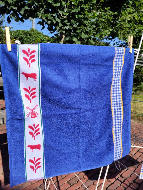 Dutch Blue Icons, keukenset (thee- en keukendoek, 100% katoen, jacquard weving, DDDDD (Nederlands) - Afbeelding 4