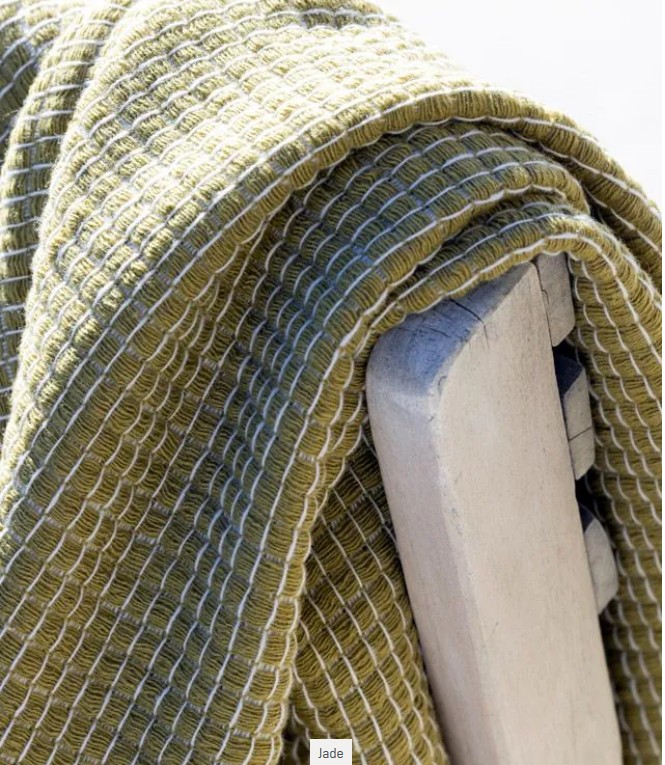 Empreintes Throw, plaid, merinos, Brun de Vian-Tiran (Frankrijk) - Afbeelding 7