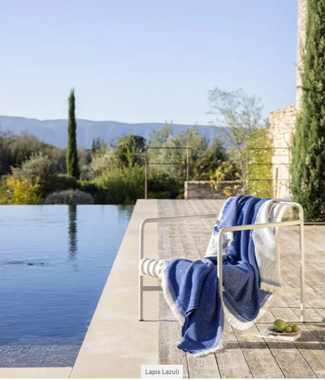 Empreintes Throw, plaid, merinos, Brun de Vian-Tiran (Frankrijk) - Afbeelding 9