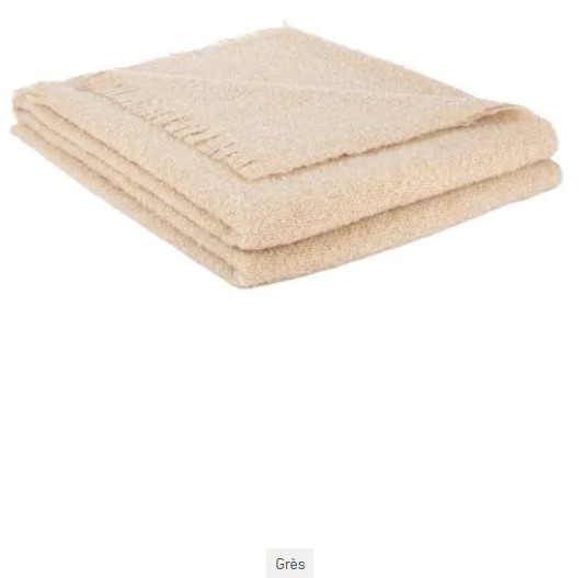 Cirrus, plaid, mohair, Brun de Vian-Tiran (Frankrijk) - Afbeelding 9