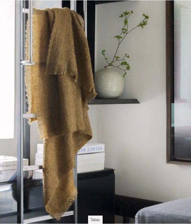 Cirrus, plaid, mohair, Brun de Vian-Tiran (Frankrijk) - Afbeelding 15