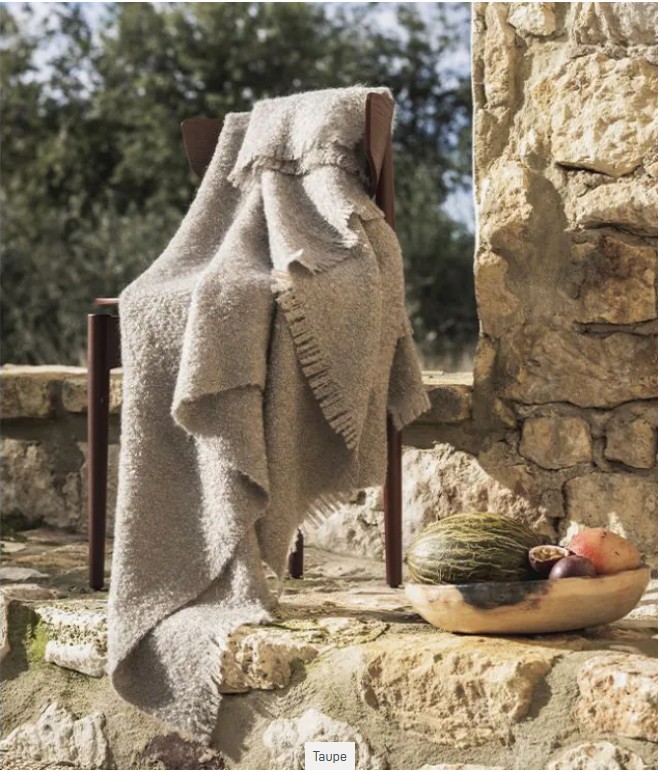 Cirrus, plaid, mohair, Brun de Vian-Tiran (Frankrijk) - Afbeelding 17