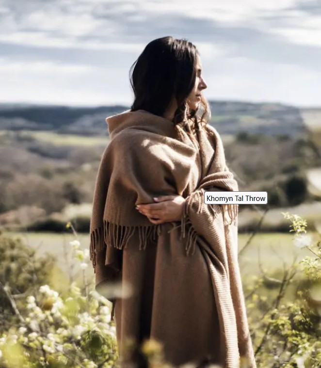 Khomyn-Tal, plaid, baby camel, Brun de Vian-Tiran (Frankrijk)