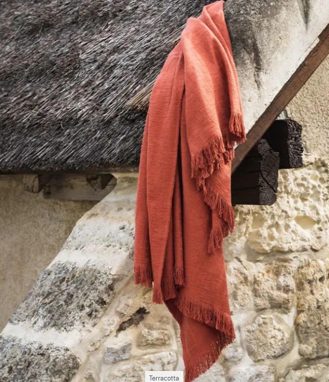 Lagou, plaid, katoen, Brun de Vian-Tiran (Frankrijk) - Afbeelding 6