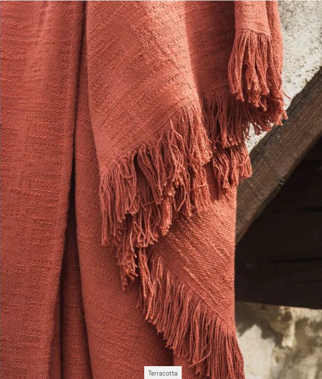 Lagou, plaid, katoen, Brun de Vian-Tiran (Frankrijk) - Afbeelding 5