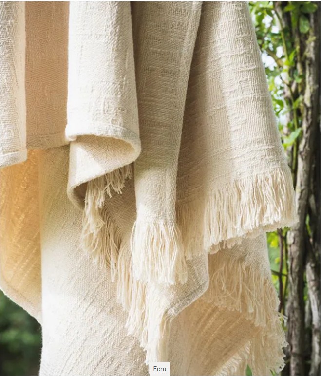 Lagou, plaid, katoen, Brun de Vian-Tiran (Frankrijk) - Afbeelding 7