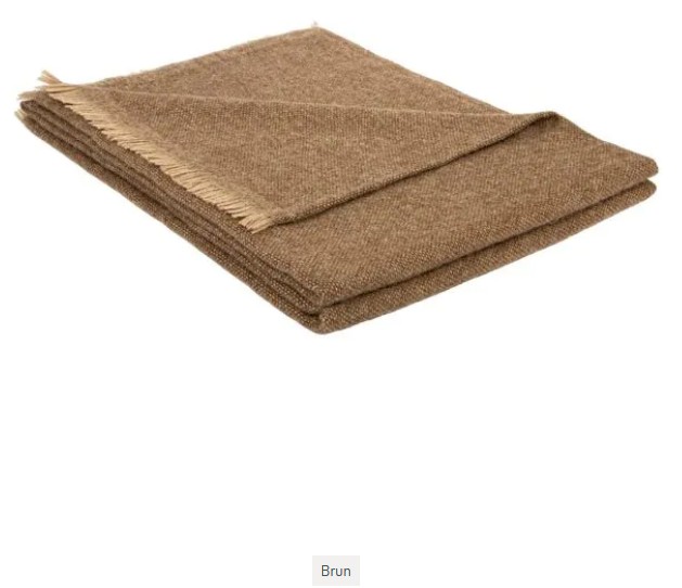 touarec, plaid, baby lama, Brun de Vian-Tiran (Frankrijk) - Afbeelding 5