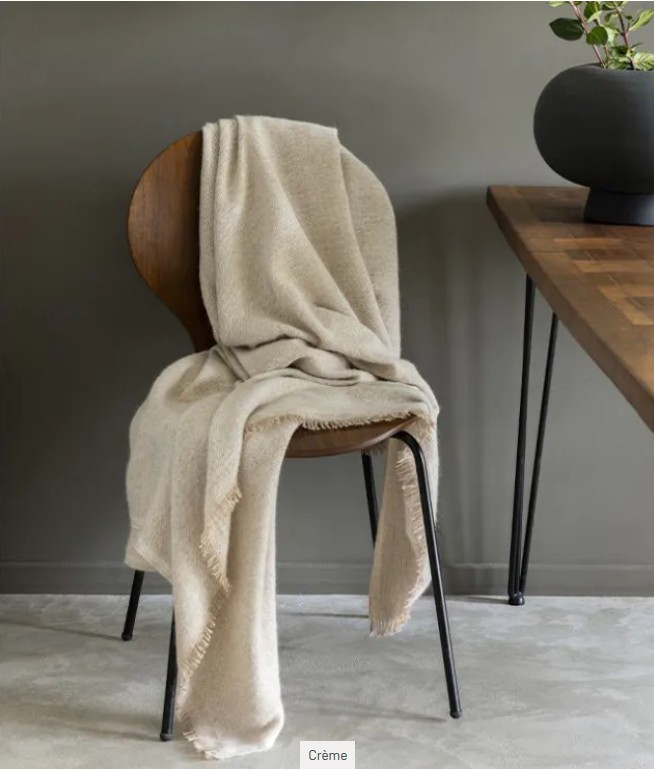 touarec, plaid, baby lama, Brun de Vian-Tiran (Frankrijk) - Afbeelding 6