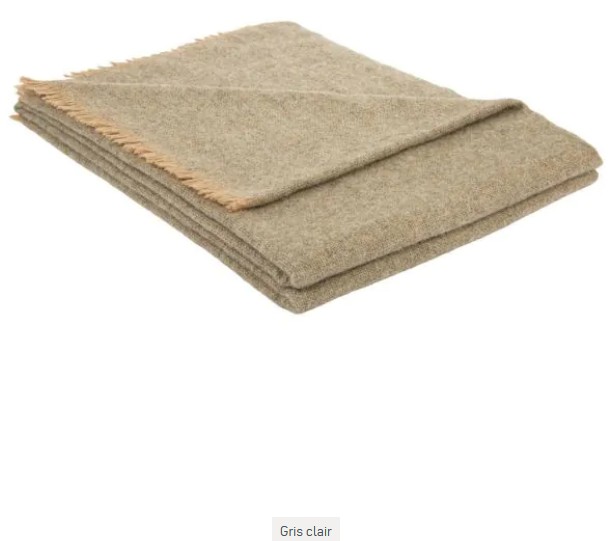 touarec, plaid, baby lama, Brun de Vian-Tiran (Frankrijk) - Afbeelding 8