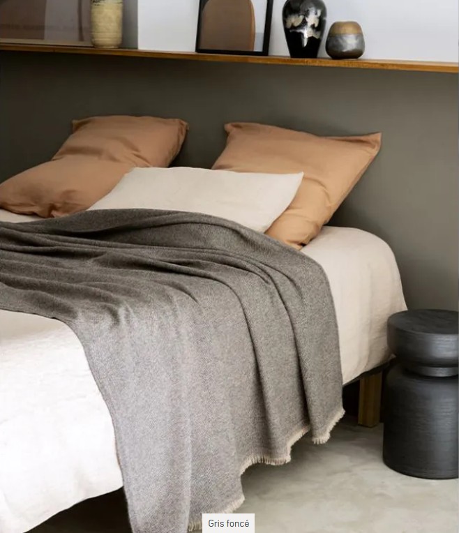 touarec, plaid, baby lama, Brun de Vian-Tiran (Frankrijk) - Afbeelding 9