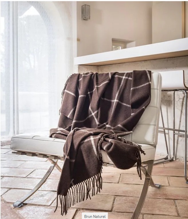 Yaka, plaid, Yak, Brun de Vian-Tiran (Frankrijk) - Afbeelding 5