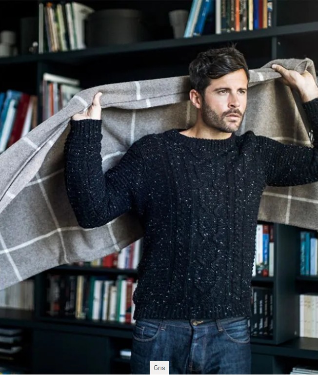 Yaka, plaid, Yak, Brun de Vian-Tiran (Frankrijk) - Afbeelding 8