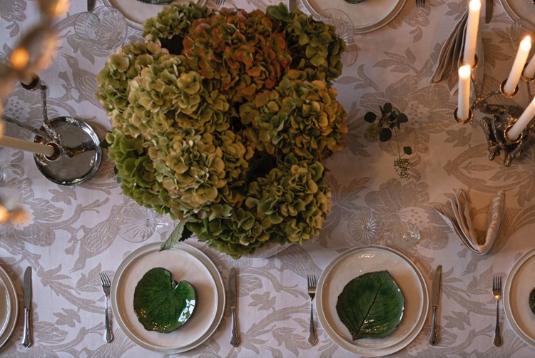 Anno 1859, tafellinnen, 55% katoen / 45% linnen, jacquard weving, Ekelund (Zweden) - Afbeelding 2