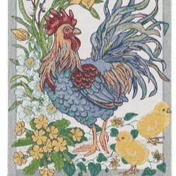 Fjäderblom, loper, 100% katoen, jacquard weving, Ekelund (Zweden)