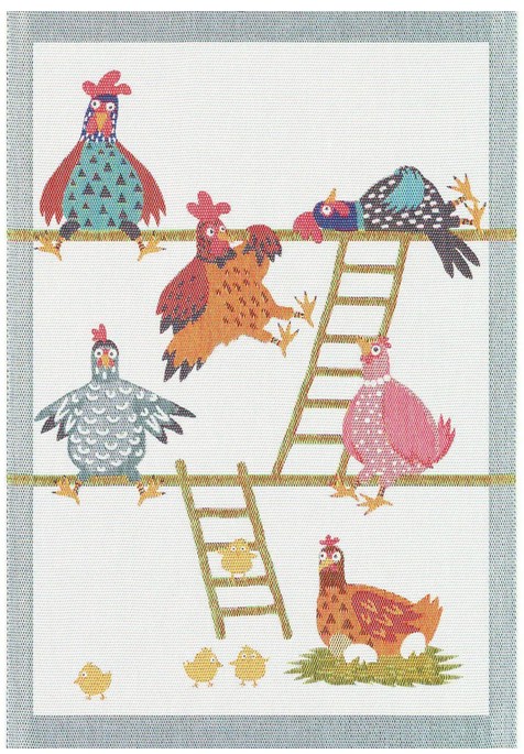 Honshus, keukendoek, 100% katoen, jacquard weving, Ekelund (Zweden)