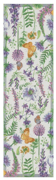 Selma, loper, placemat, servet 100% katoen, jacquard weving, Ekelund (Zweden)