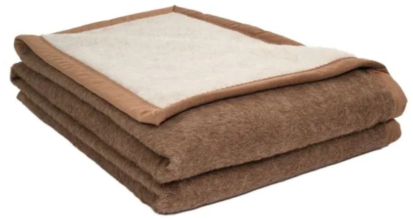 Alpaca, deken, 100% alpaca, Brun de Vian-Tiran (Frankrijk) - Afbeelding 9