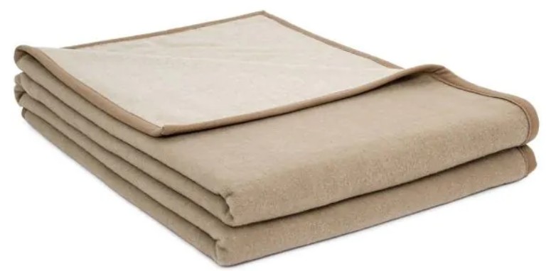 Camargue, deken, 100% merinos wol, Brun de Vian-Tiran (Frankrijk) - Afbeelding 10