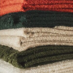 Cirrus, deken, 100% mohair, Brun de Vian-Tiran (Frankrijk)
