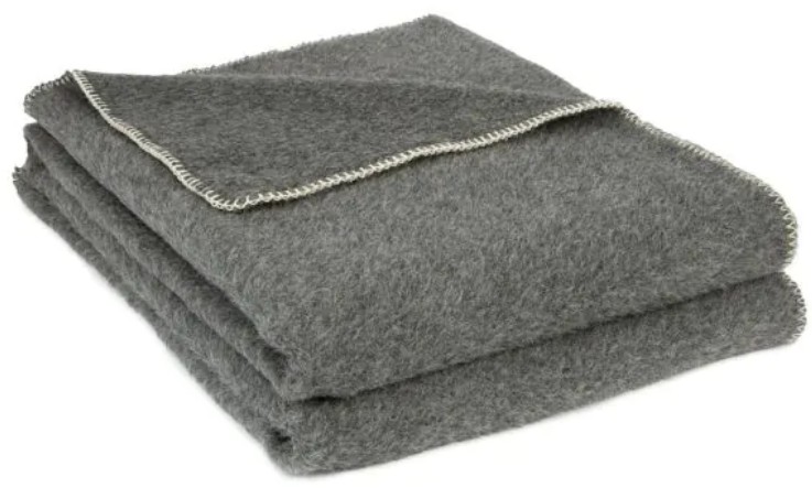 Junin, deken, voor- en najaar en winter, 85% alpaca 15% wol, Brun de Vian-Tiran (Frankrijk) - Afbeelding 14